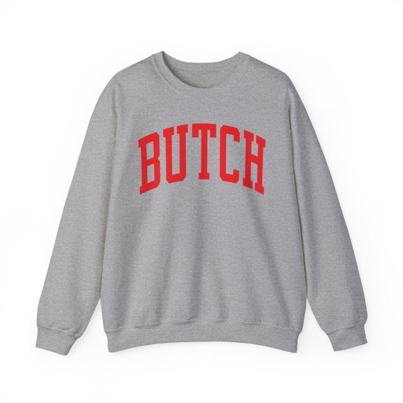 Butch Lesbian LGBTQ Gay Pride Sweatshirt Gifts Crew Neck Shirt Long Sleeve