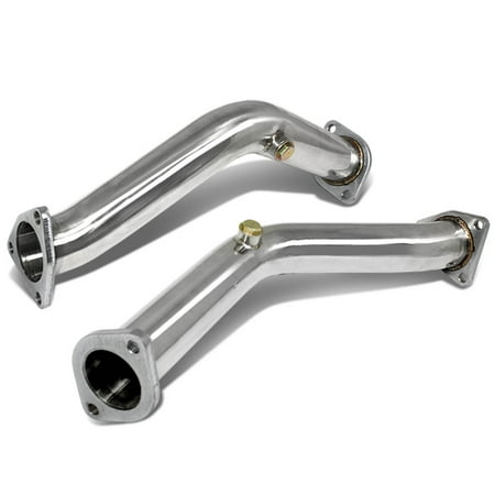 Nissan 350z Emblem - For 03 to 07 Nissan 350Z Stainless Steel Turbo Downpipe/Dump Pipe - Fairlady Z Z33 Skyline G35 04 05 06