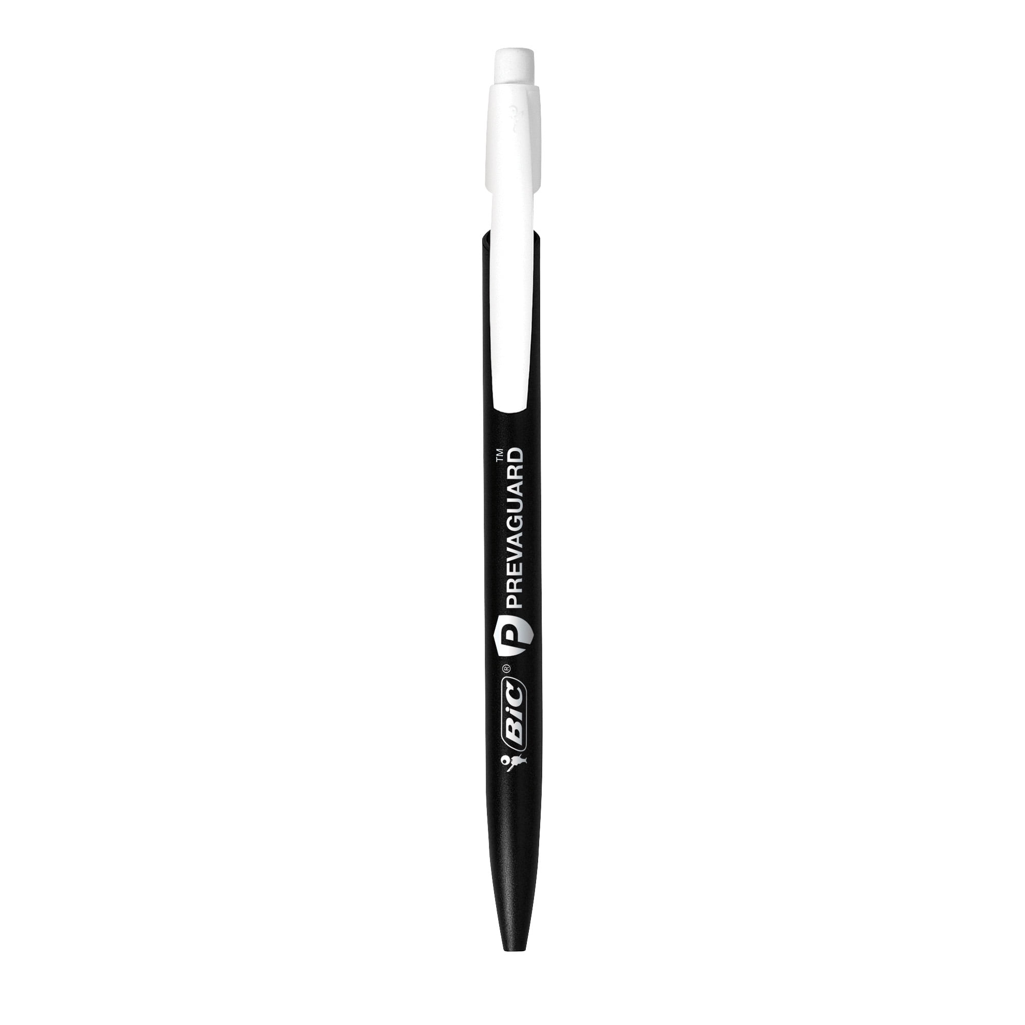 BIC PrevaGuard Media Clic #2 Mechanical Pencil, Medium Point (0.7mm), 12-Count, Smooth Writing, Contains Built-In Protection on the Pen
