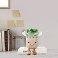 thumbnail image 4 of Viflosae Super Soft & Washable Stuffed Animals Simulation Potted Plush Toy Doll Plant Doll Indoor Decoration Doll Soft Stuffed Toys For Boys Girs Naturli Eco-Friendly Plush Plush Toys, 4 of 8