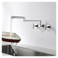 thumbnail image 5 of Wall Type Universal Rotating Folding All Copper Cold And Hot Optional Kitchen Faucet Washing Pool Mop Pool Dish Basin Foldable Sink Tap ,High Water Flow Rate, 5 of 5