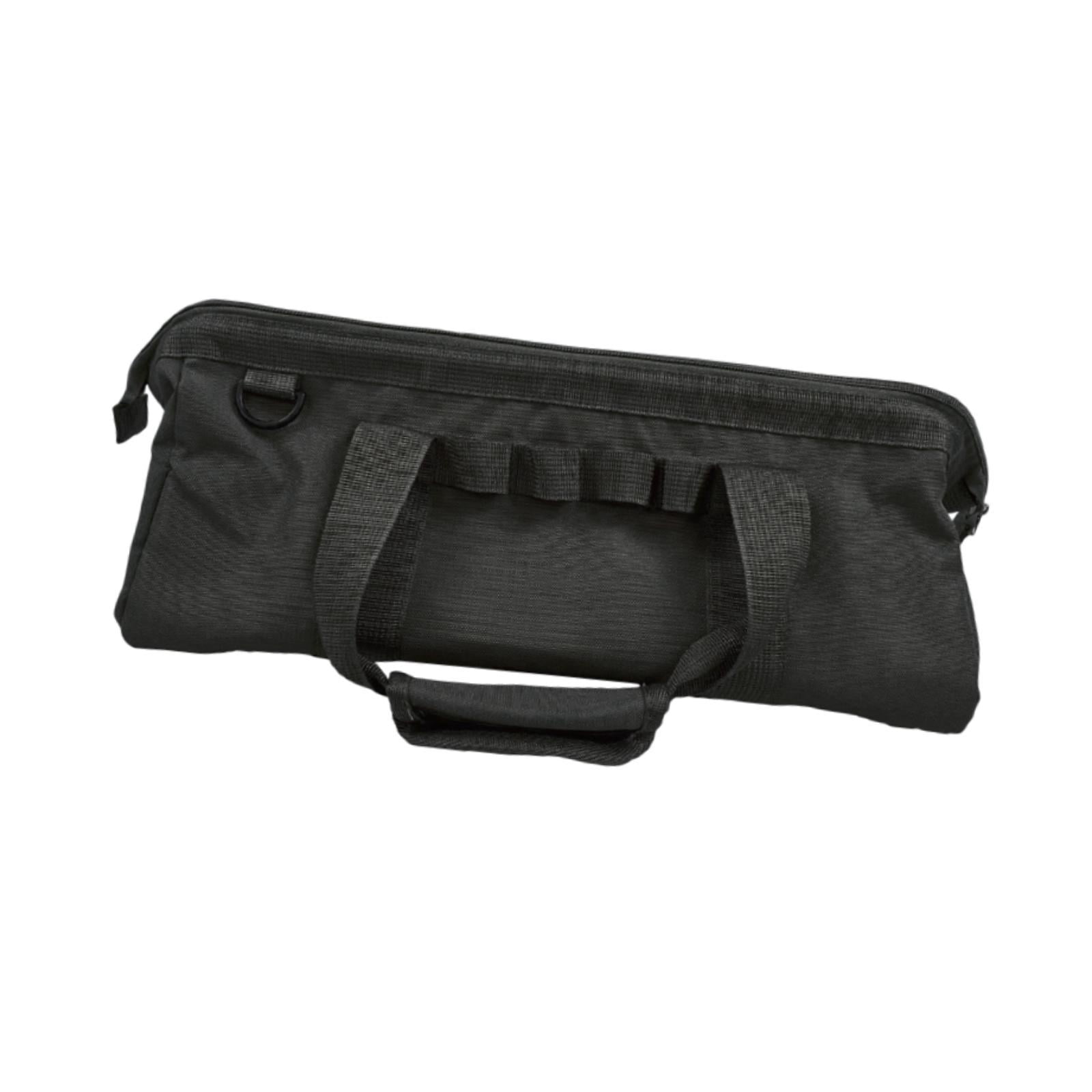 colaxi Tent Stakes Storage Bag Portable Camping Nail Bag for Outdoor Picnic Camping Black