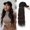 B Brown, variant on Baseball Cap Wig 20in Long Natural Wave Hair Extensions With Hat Heat Resistant Synthetic Adjustable Wig Black cap wigs for Women Girls