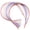 Macaron colors, variant on Melissazuly Gentle Skinny Headband Set, Teeth Comb Plastic Headbands Neutral Colors, 6ct