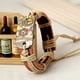 thumbnail image 2 of EPulsera para mujer - Mujeres Hombres Estilo punk vintage Pirógrafo Signo de la paz Encanto Pulsera infinita, 2 of 4
