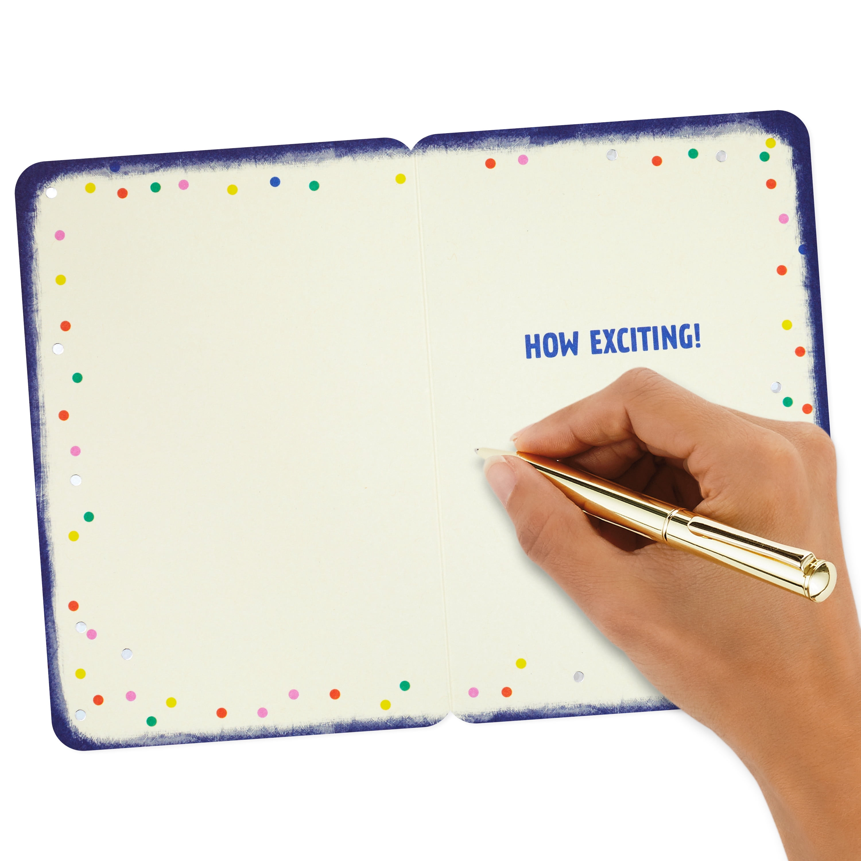 Hallmark Just Because Congratulations Greeting Card (How Exciting!)