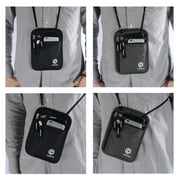 Neck Wallet and Passport Holder, Travel Pouch for Passport, Cards, Cash and Small Essentials, PAZINGER