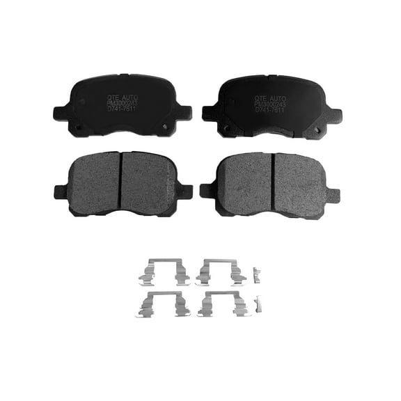 Front Ceramic Brake Pad Kit For 1998-2002 Toyota Corolla