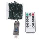 thumbnail image 5 of Luces de cadena LED Luces cambiantes de color decorativas remotas de alambre de cobre USB con 200 LED, 5 of 8