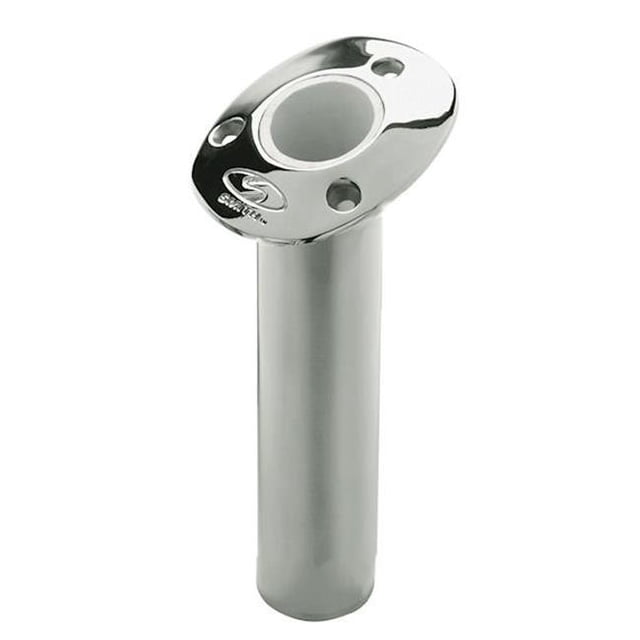 Tigress 77271 Economy Stainless Steel Gunnel 15 Degree Mount Rod Holder