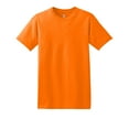 thumbnail image 5 of High Visibility Safety T-Shirt, Orange, Size S-5XL | Hanes Short Sleeve Shirt | Men Hi Vis Tee, 5 oz, 60/40 Cotton/Polyester, 5 of 5