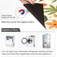 thumbnail image 4 of Yayeee Magnetic Dishwasher Cover for The Front Decoration Home Kitchen Machine Sticker Protector, Leaves Pattern, 4 of 6