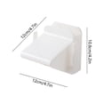 thumbnail image 3 of Wall Mounted Slipper Holder Shoe Organizer with Foot Pedal Storage Rack Bathroom Shower Entryway Space Saving Slipper Hanger for RV Dorm Laundry Room Sandal Storage Holder Home Organizer Rack, 3 of 6