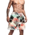 thumbnail image 4 of Men's Summer Casual Swim Trunks American Flag Beach Shorts, 4 of 4