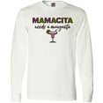 thumbnail image 3 of Inktastic Mamacita Margarita Long Sleeve T-Shirt, 3 of 5