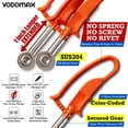 thumbnail image 6 of VODOMAX Food Disher, Ice Cream  Scoop, Non-Spring Design, Size 24, 1.49 oz, Red, 1.5 oz. Disher, 6 of 15
