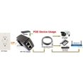 thumbnail image 2 of LAICAIW Gigabit 48V 30watt PoE Injector Adapter Power Over Ethernet 802.3at af UBNT AP 1000Mbps, 2 of 4