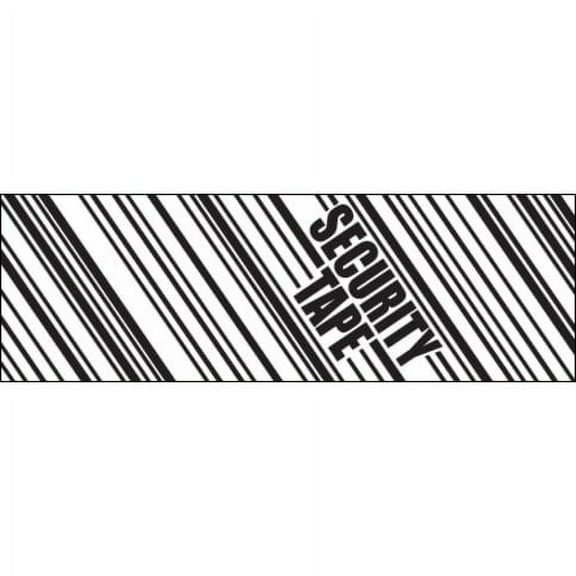 2" x 110 yds. "Security Tape" Print (6 Pack) Tape Logic Security Tape
