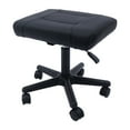 thumbnail image 6 of Modern Black Office Footrest, Height Adjustable Footstool, Foot Stool with Wheels, Foot Stand Under Desk, 6 of 26