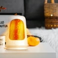 thumbnail image 6 of Space Heater Electric Heater - 1200W Powerful Mini Heater (7.8x5.0x3.4in),Portable & Energy-Saving for office/Home Use,Quiet Operation & Decorative Design,Includes Overheat Protection, 6 of 7