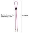 thumbnail image 2 of Cordones de mascarilla, soporte de máscara ajustable con correa de soporte de collar de cara con clips Afortunado Sencillez, 2 of 5