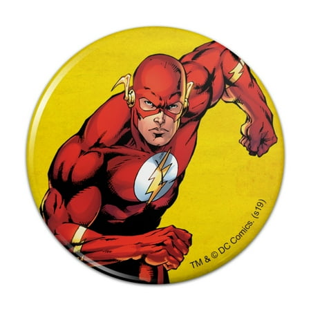 

The Flash Character Kitchen Refrigerator Locker Button Magnet