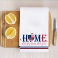 thumbnail image 4 of Strip-Shaped America Stars Patriotic 4th of July Kitchen Towels 2 Pcs Summer Dish Towels Decorative Hand Flower Cute Flowers Tea Towel for Home Independence Day Housewarming Gift 18X28 Inch, 4 of 5