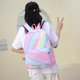 thumbnail image 5 of Bolsa Tie Dye Ink Mochila Estudiante Adolescentes Escuela Bookbag Lunch Box (Rainbow Pink) Ehuebsd Para Estrenar, 5 of 7