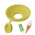 thumbnail image 2 of Soporte de silicona a prueba de goteo para helado, soporte para helado sin goteo, bandeja para paletas, soporte para helado de mano para niños, 2 of 5