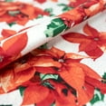 thumbnail image 2 of SINGER FABRICS - 100% Cotton Print 2 Yard Precut Christmas Collection, Poinsettia, 2 of 2