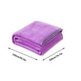 thumbnail image 5 of Plush Fuzzy Fleece King Size Bed Blanket, Super Soft Fluffy Thick and Warm Blankets for Sleeping, Fluffy Thermal Blanket for Travel Bed and Couch, Suitable for All Season, 5 of 5