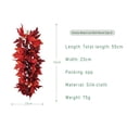 thumbnail image 4 of 21.6" Fall Garland Maple Leaf, Artificial Autumn Hanging Vine Garland Thanksgiving Decor for Home Wedding Fireplace Party Christmas, 4 of 5