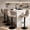 Beige, variant on Walktory Bar Stools Set of 4 Swivel Adjustable Bar Chairs Counter Height Khaki