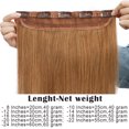 thumbnail image 6 of SEGO Clip in Hair Extensions Human Hair 3/4 Full Head 100% Real Remy Thick Hair Extensions Silky Straight Balayage Blonde Hair Pieces, 6 of 9