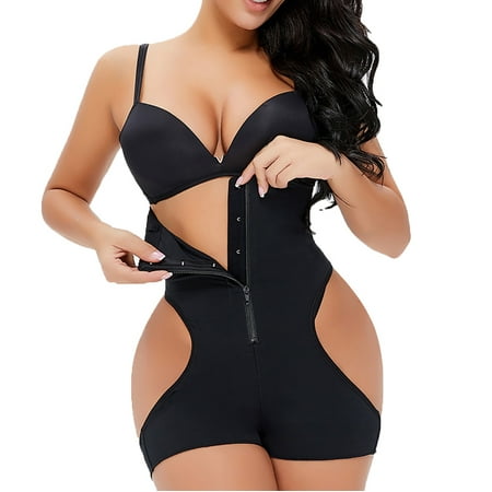 

Lolmot Plus Size Shapewear Women s Shapewear Bodysuits High Waist Alterable Button Lifter Hip And Hip Tucks In Pants