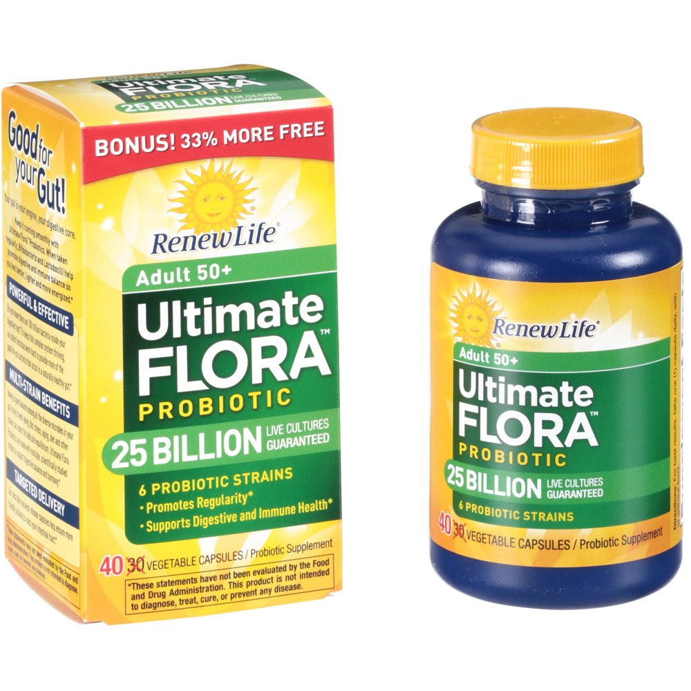 Renew Life® Ultimate Flora? Adult 50+ Probiotic Supplement