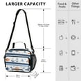 thumbnail image 3 of Fishes Kellegs Rudders Cartoon Insulated Lunch Bag Portable Cooler Bag Mommy Bag Large Capacity 6L, 3 of 9