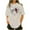Khaki(Style 190), variant on NuoCaiYun Womens Plus Size Tshirt Graphic Tees Crew Neck Summer Short Sleeve Loose Fit Tops