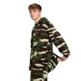 thumbnail image 3 of Camouflage Fleece Hoodie Onesie Pajama with Drop Seat Men & Women, 3 of 3