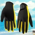thumbnail image 3 of Minnieouse Guantes de buceo Moda Invierno Deportes acuáticos Surf Snorkel Buceo Natación Protección subacuática Manoplas para mujer Hombre guantes y mitones Amarillo S Minnieouse AP013186-04, 3 of 6