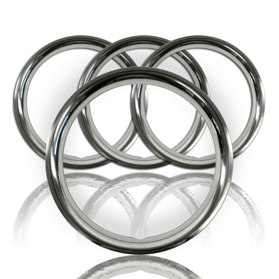 SETOF4 16" STAINLESS STEEL WHEEL TRIM RINGS BEAUTY RIMS GLAMOUR RING for GM RIM