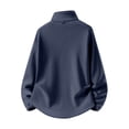 thumbnail image 4 of MYAOYI Mens Cozy Fleece Shacket Full Zip Lightweight Casual Layer Spring Fall Top, 4 of 8