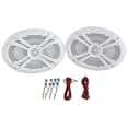 thumbnail image 2 of Rockville RMSTS69W 6x9" 2000W Peak Waterproof Marine Boat Speakers 2-Way White, 4-Ohm, 1 inch PEI Tweeter, 4-items, 2 of 5