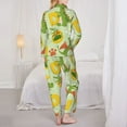 thumbnail image 5 of Bingfone Womens Pajama Sets Cartoon Dinosaurs Print,Long Sleeve Loungewear Pajamas Set-Xx-Large, 5 of 9