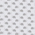 thumbnail image 2 of Juego de Baberos Bacati Elephants Azul Gris Muselina 4 Unidades, 2 of 6