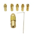 thumbnail image 4 of IFANLANDOR Lot de 7 Colliers de Perceuse Auto-Résistants Dorés pour Outils Rotatifs Épingles Matériel Projets de Loisir, 4 of 8