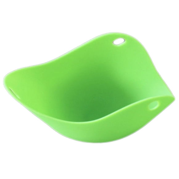 Cazadores furtivos de huevos de silicona- Herramienta de cocina de silicona flexible Deliciosa olla de huevos de escalfado Hornear y moldear alimentos- Set de 4 TV Time 670N4