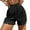 C-Black102, variant on Womens Bohemian Shorts Crochet Trim Casual Drawstring Loose Fit Summer Beach Shorts Vacation Soft Bottoms
