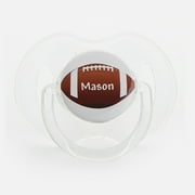 Personalized Name Boys Football Pacifier