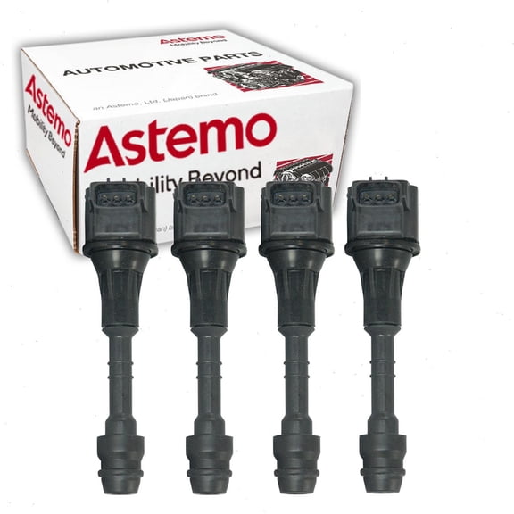 4 pc Hitachi IGC0004 Ignition Coils for 22448-7S015 C1483 E1010 Spark Plug Wire Boot Fits select: 2004-2006 NISSAN TITAN XE/SE/LE, 2004-2006 NISSAN ARMADA SE/LE